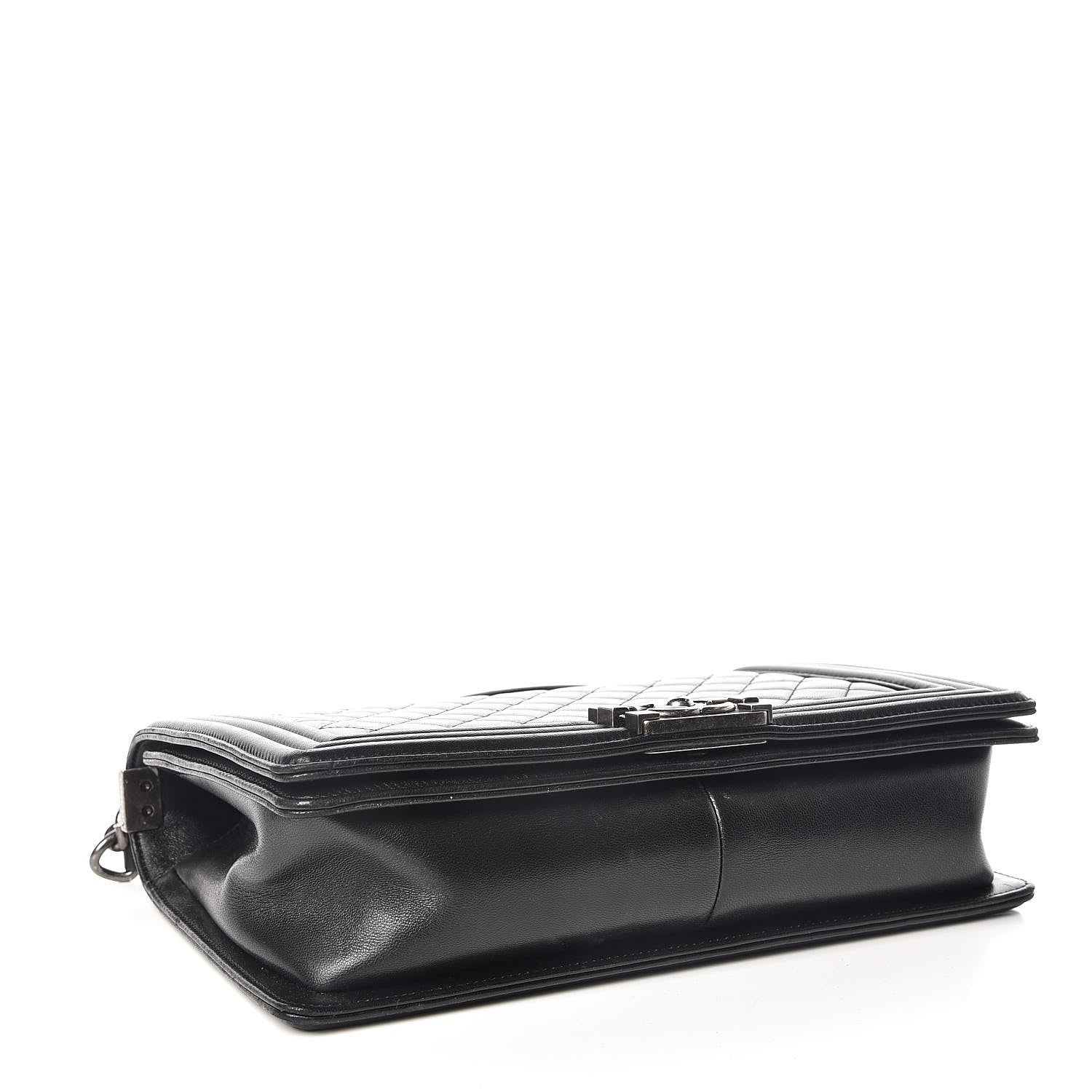 Chanel Lambskin Quilted New Medium Boy Flap Black 4 of 10