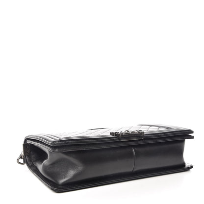 Chanel Lambskin Quilted New Medium Boy Flap Black 4 of 10