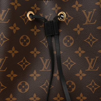 Louis Vuitton Monogram Neonoe MM Black 7 of 9