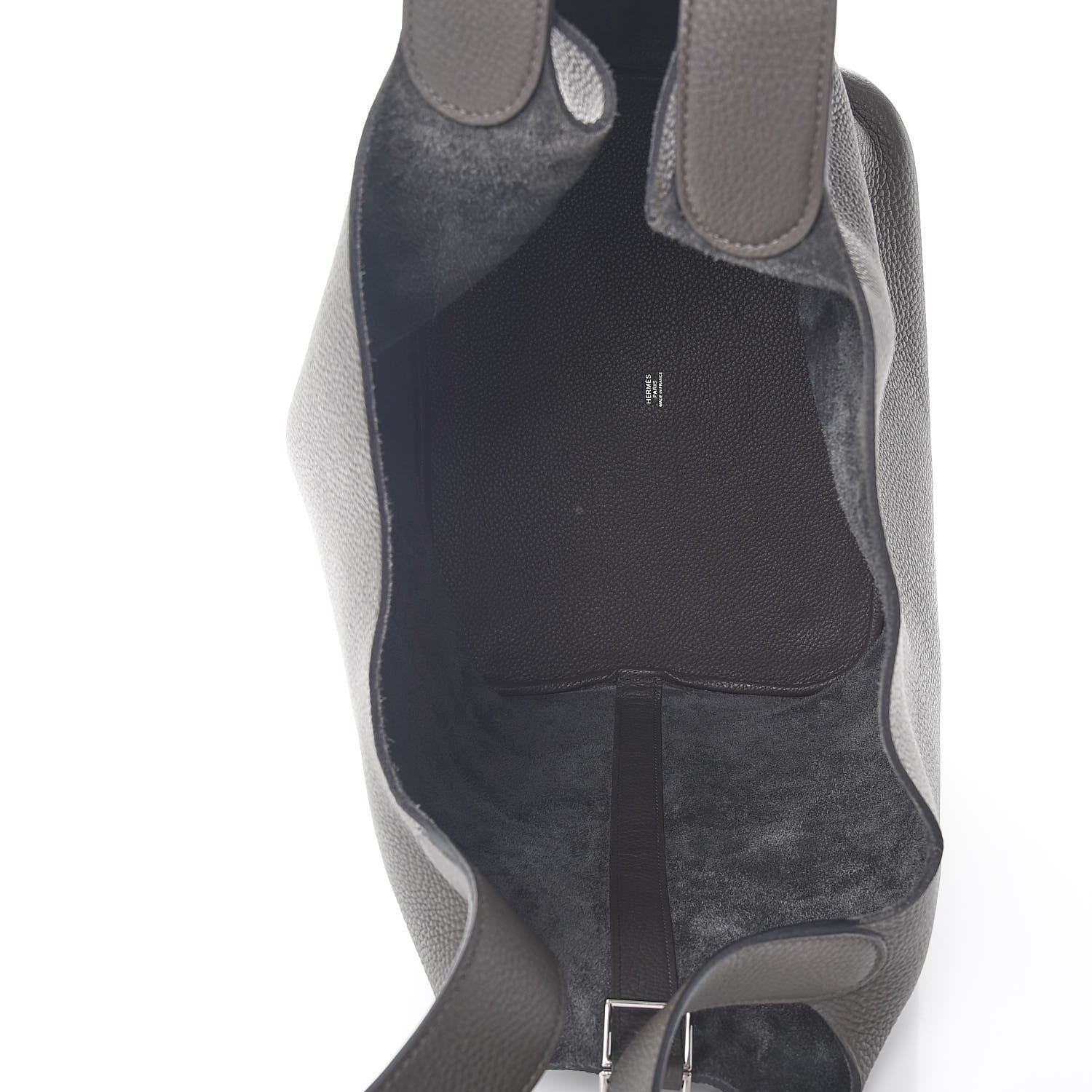 Hermes Taurillon Clemence Picotin Lock TGM Graphite 5 of 7