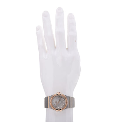 Omega Stainless Steel 18K Red Gold 35mm Constellation Co-Axial Automatic Watch 123.20.35.20.02.001 2 of 6