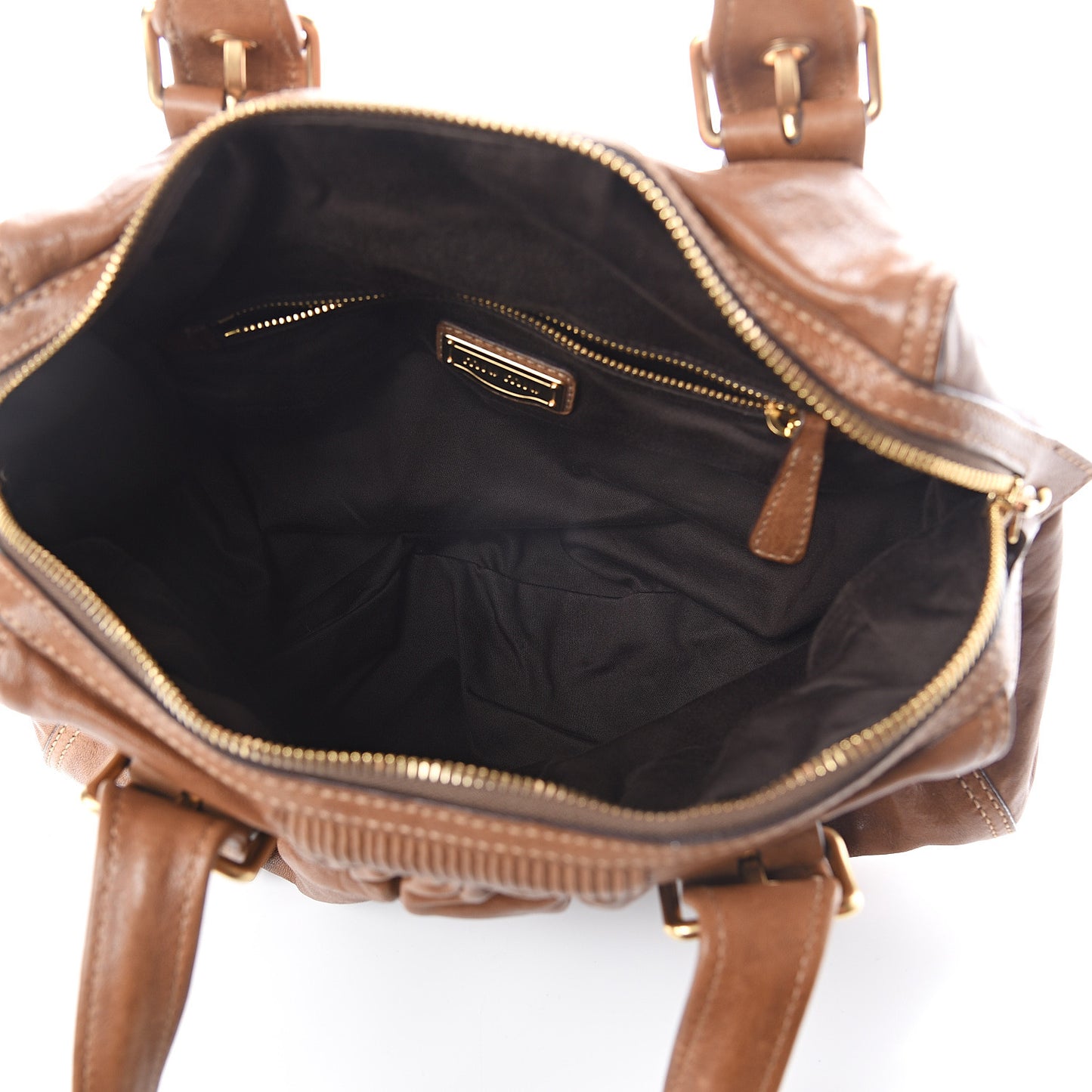 Nappa Shoulder Bag Cannella