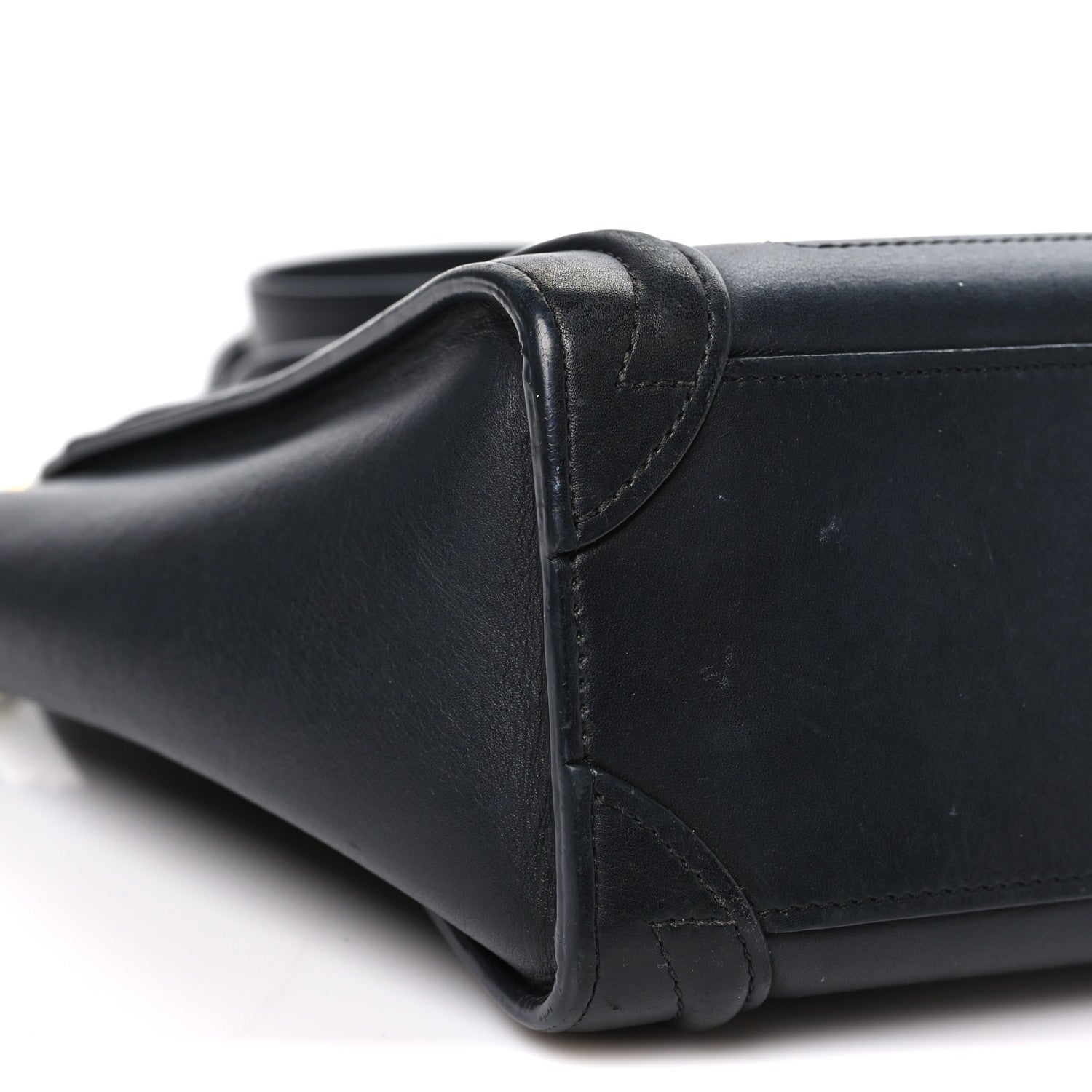 Celine Smooth Calfskin Nano Luggage Black 9 of 14