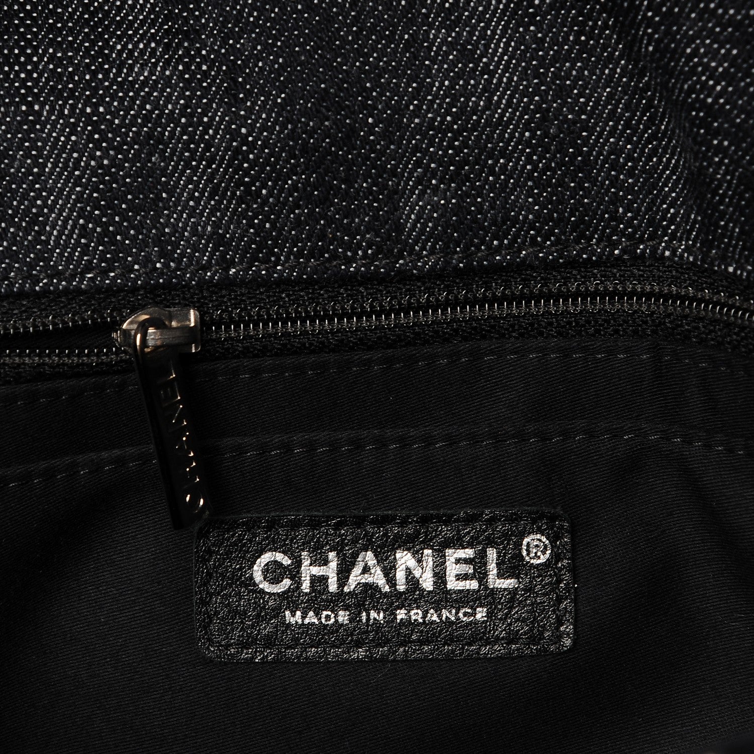 Chanel Denim Tweed Patchwork Medium Single Flap Multicolor 6 of 7