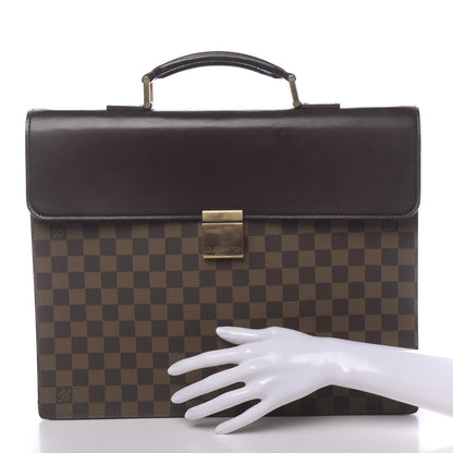 Louis Vuitton Damier Ebene Altona PM Briefcase 2 of 15