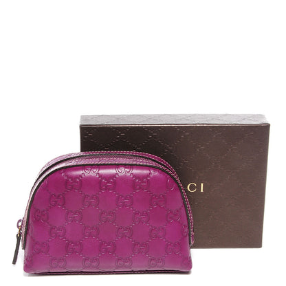 Gucci Guccissima GG Cosmetic Case Purple 6 of 10