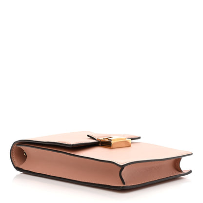 Fendi Vitello Grace Matte Kan U Vertical Wallet On Chain Rosa Bourbon 4 of 11
