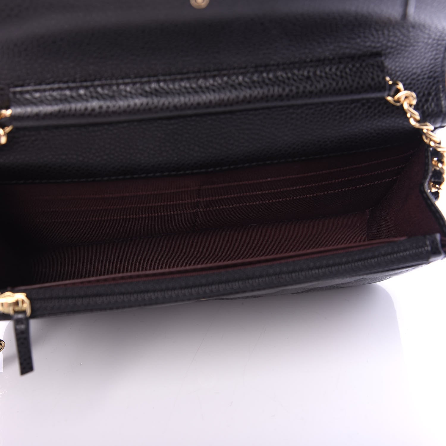 Chanel Caviar Quilted Wallet On Chain WOC Black 4 of 10