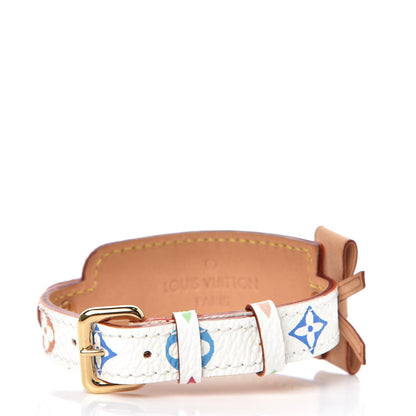 Louis Vuitton Monogram Multicolor Address Wish Bracelet White 3 of 6