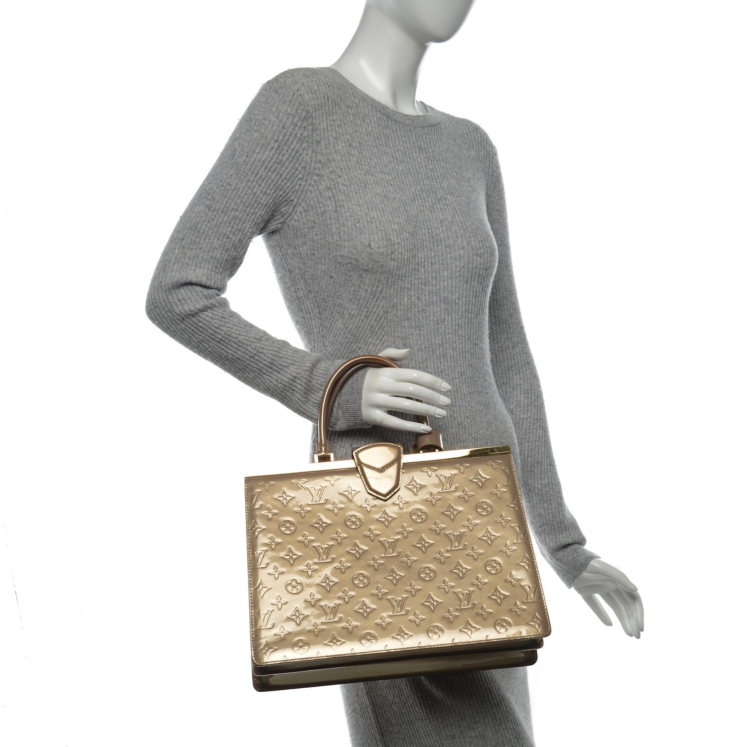 Louis Vuitton Vernis Deesse GM Beige Poudre 2 of 6