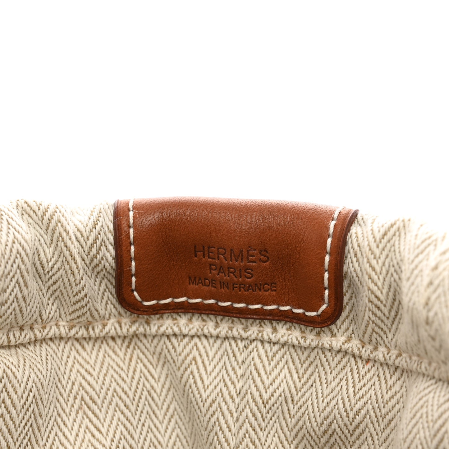 Canvas Barenia Fourbi 25 MM Pouch Naturel Fauve