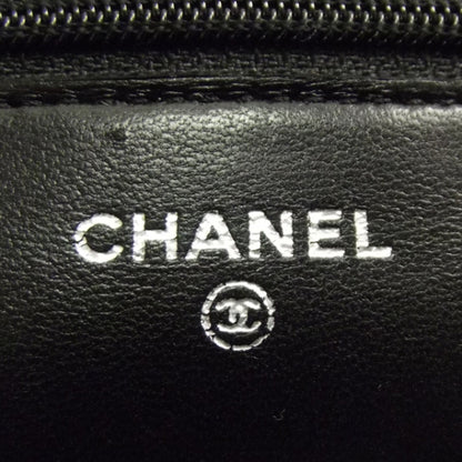 Chanel Lambskin Quilted Wallet On Chain Black 7 of 10