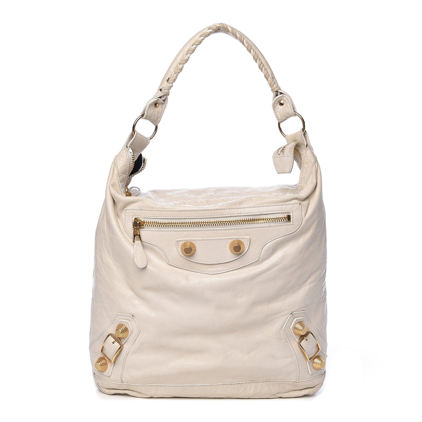 Chevre Giant 21 Gold Hardware Day Hobo Sahara