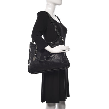 Lanvin Lambskin Quilted Amalia Tote Black 2 of 11