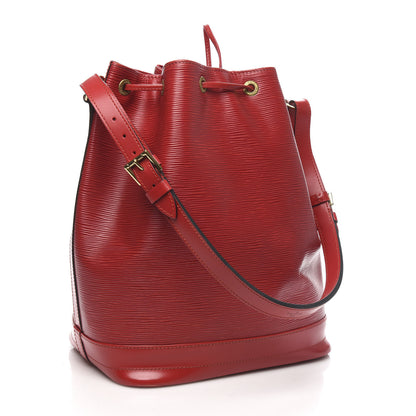 Louis Vuitton Epi Noe Castillan Red 3 of 11