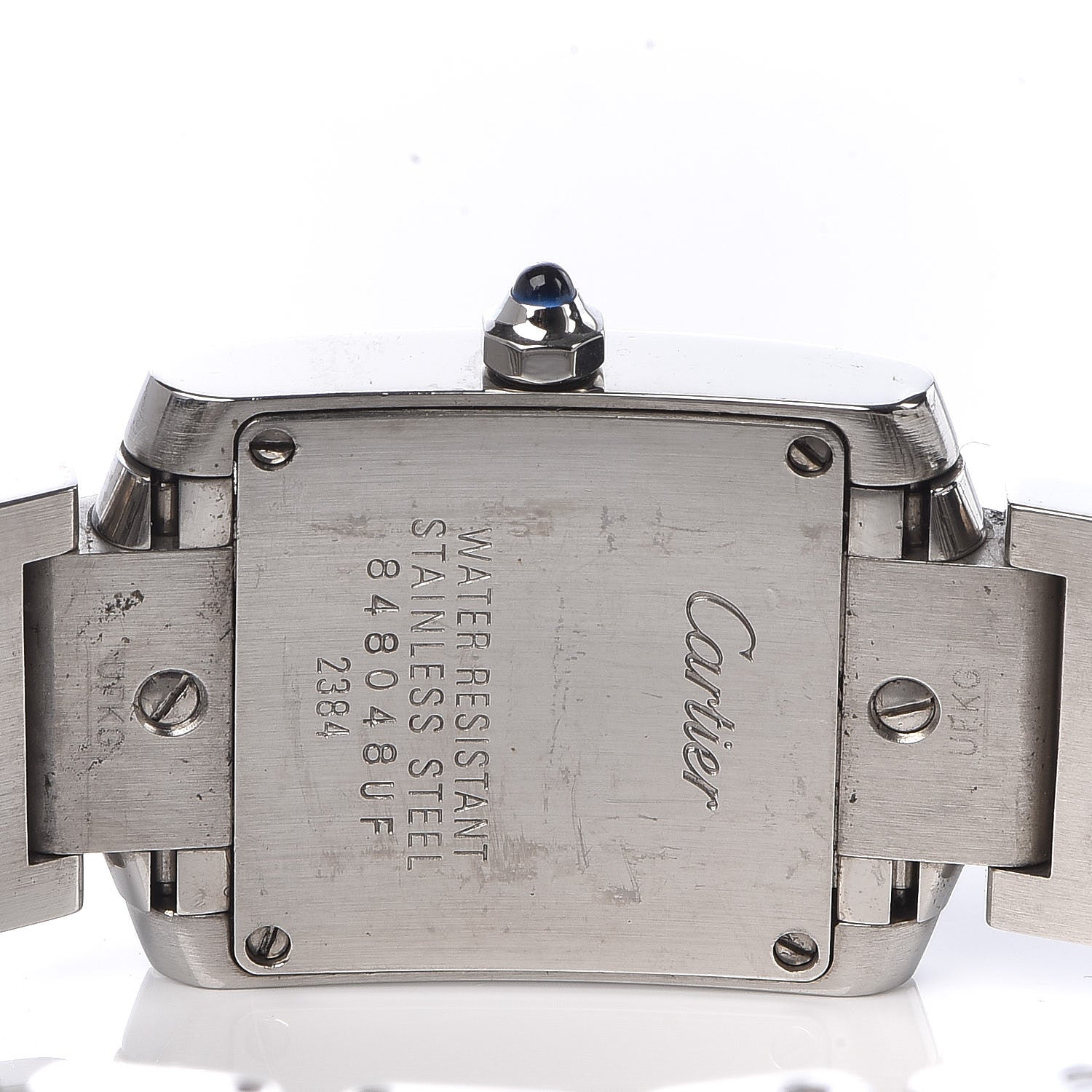 Cartier Stainless Steel 20mm Tank Francaise Quartz Watch 5 of 6