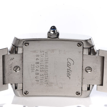 Cartier Stainless Steel 20mm Tank Francaise Quartz Watch 5 of 6