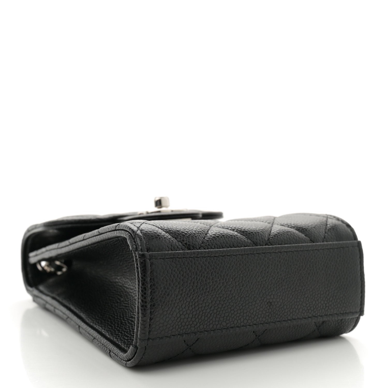 Chanel Caviar Quilted Classic Phone Holder Black 4 of 11