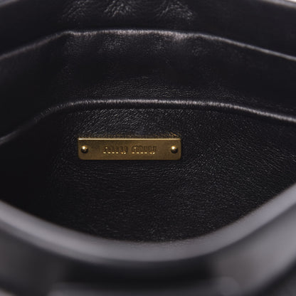 Miu Miu Nappa Matelasse Crossbody Clutch Black 6 of 9