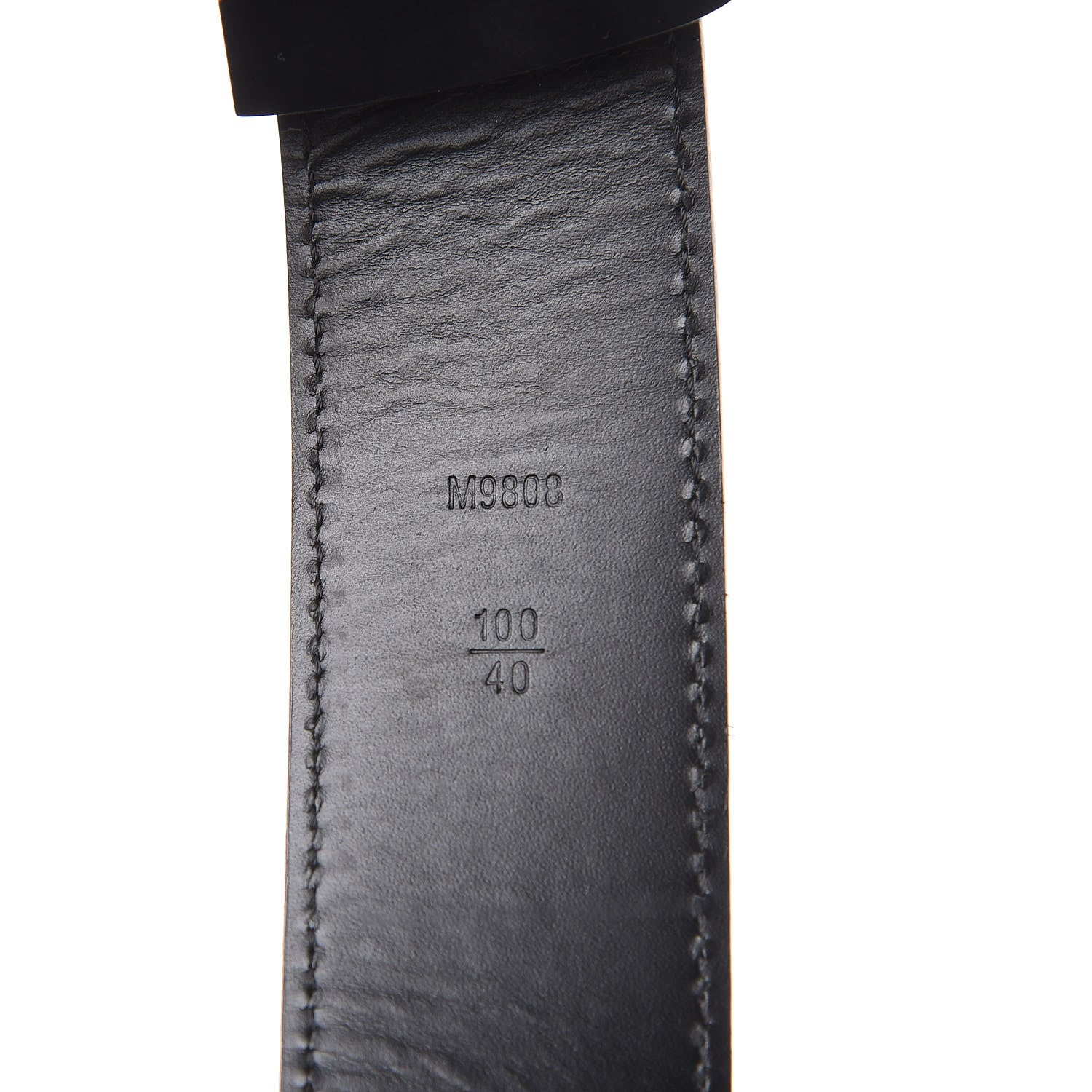 Louis Vuitton Damier Graphite LV Initiales Belt 100 40 7 of 7