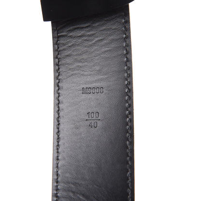 Louis Vuitton Damier Graphite LV Initiales Belt 100 40 7 of 7