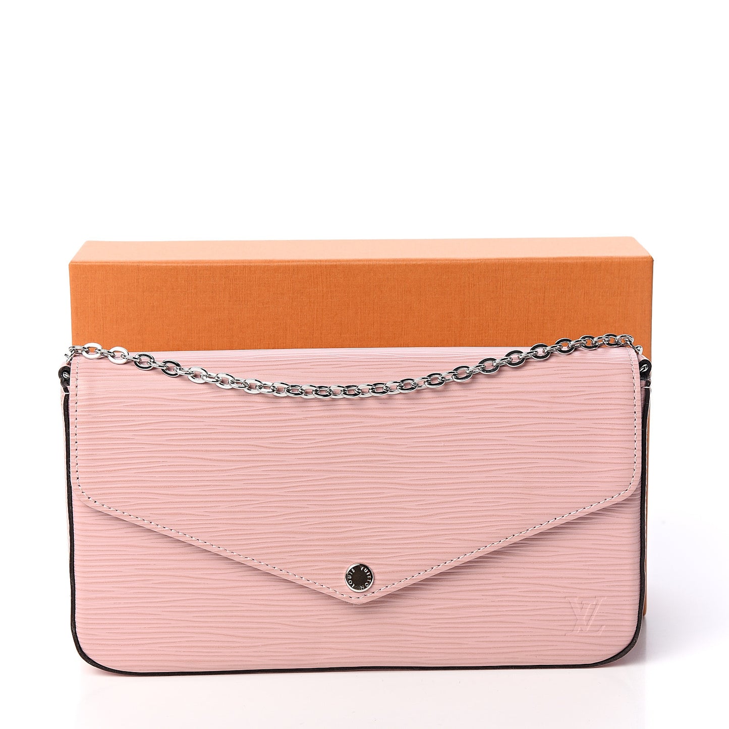 Epi Pochette Felicie Rose Ballerine