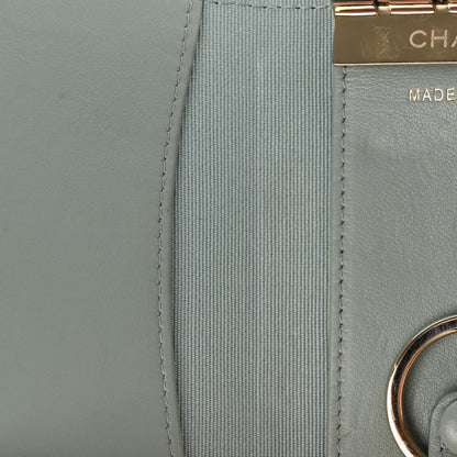 Chanel Caviar Quilted Classic 4 Key Holder Wallet Grey 10 of 17
