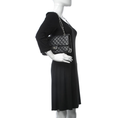 Chanel Caviar Quilted Medium Double Flap Black 3 of 9
