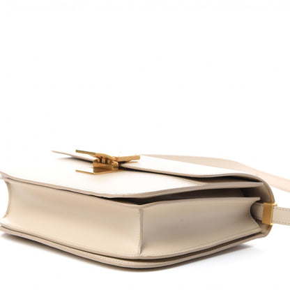 Celine Box Calfskin Medium Classic Box Bag Linen 7 of 10