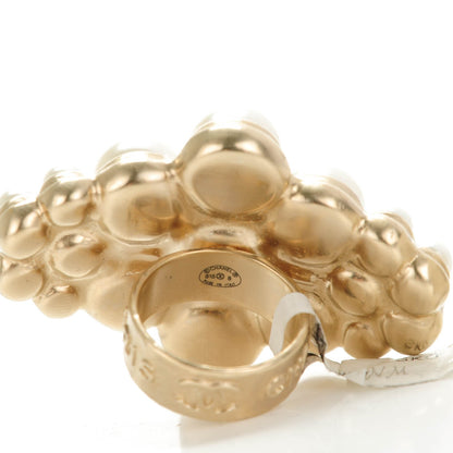 Chanel Pearl CC Ring 6 Gold 5 of 5