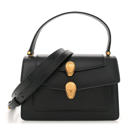 Bulgari X ALEXANDER WANG Lambskin Serpenti Forever Belt Bag Black 1 of 11