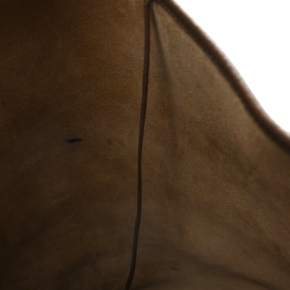 The Row Grained Calfskin Large N/S Park Tote Dark Olive 10 of 11