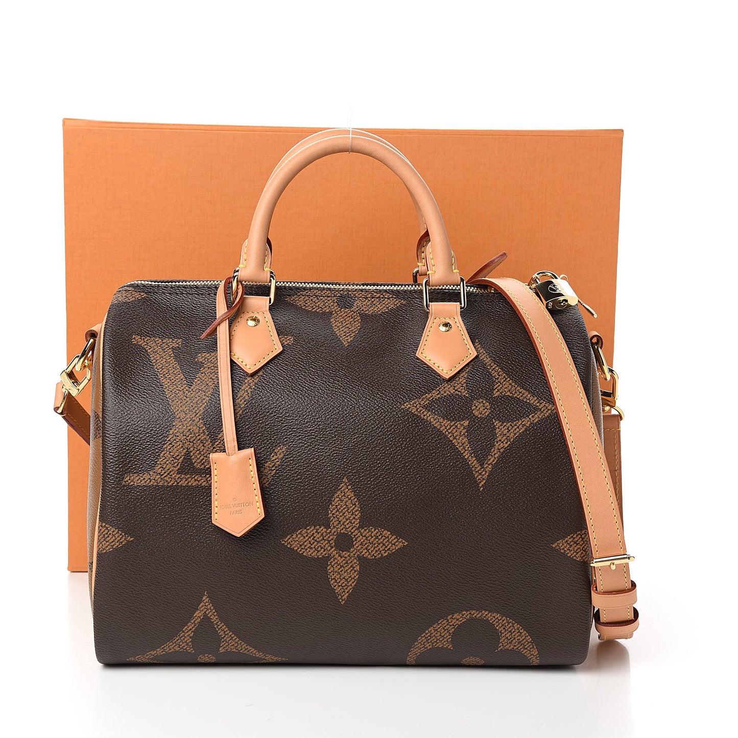 Reverse Monogram Giant Speedy Bandouliere 30