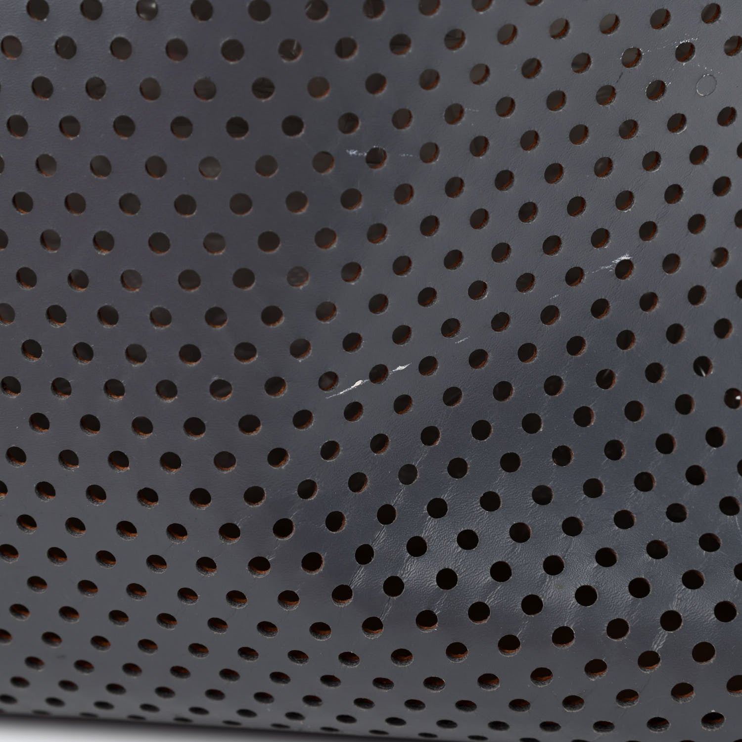 Alaia Calfskin Lux Laser Cut Tote Anthracite 13 of 18