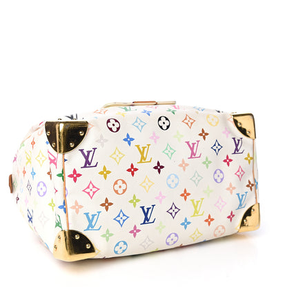 Louis Vuitton Monogram Multicolor Speedy 30 White 3 of 13