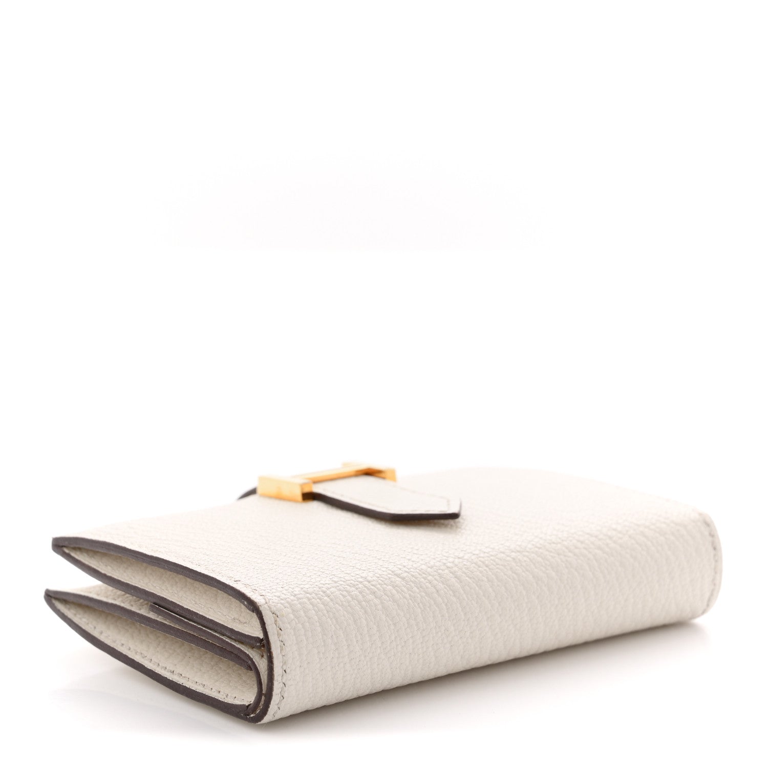 Hermes Chevre Mysore Mini Bearn Wallet Nata 4 of 8