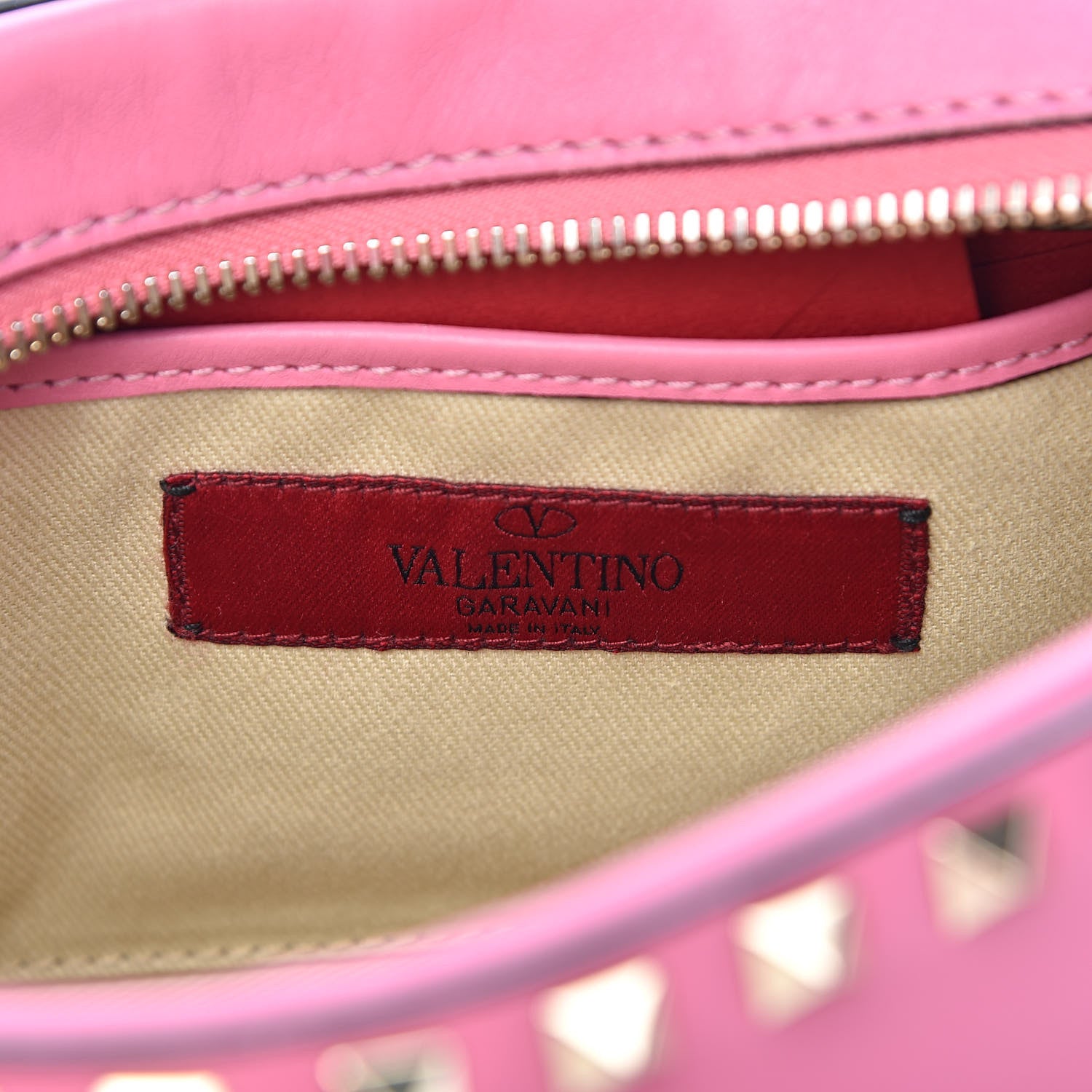 Valentino Garavani Calfskin Rockstud Camera Crossbody Bag Ninphea 6 of 9