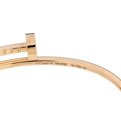 Cartier 18K Yellow Gold Small Juste Un Clou Bracelet 15 3 of 4