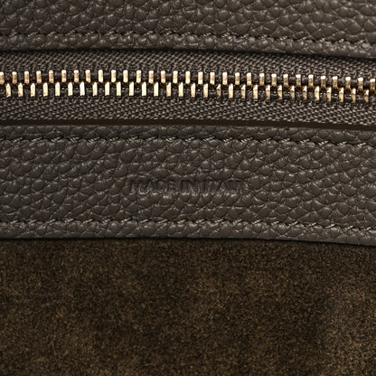 Celine Soft Grained Calfskin Small Belt Cabas Phantom Taupe 6 of 9