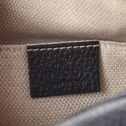 Gucci Pebbled Calfskin Small Soho Disco Bag Black 6 of 11