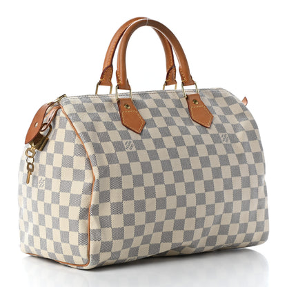 Louis Vuitton Damier Azur Speedy 30 3 of 10