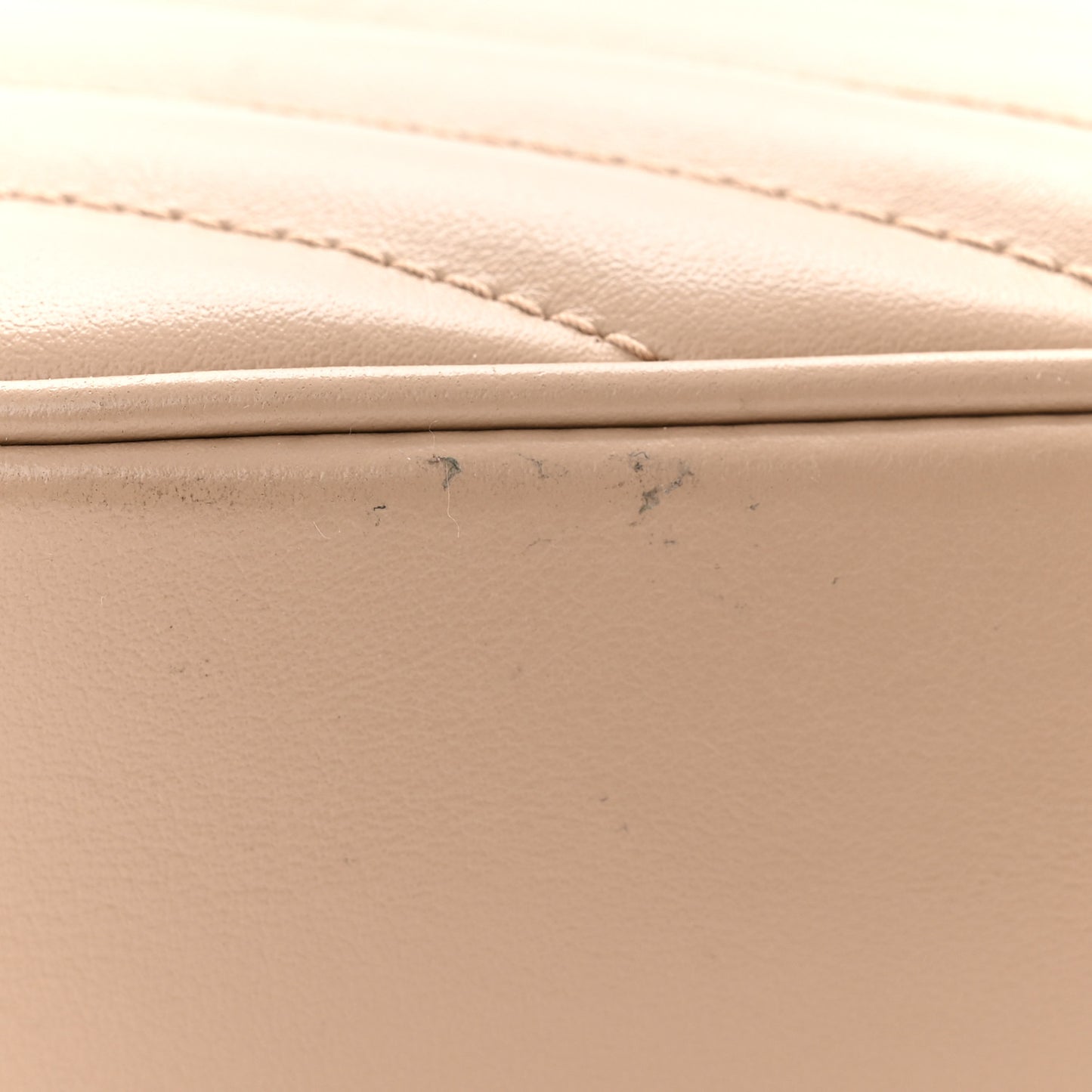 Calfskin Matelasse Monogram Lou Camera Bag Dark Beige