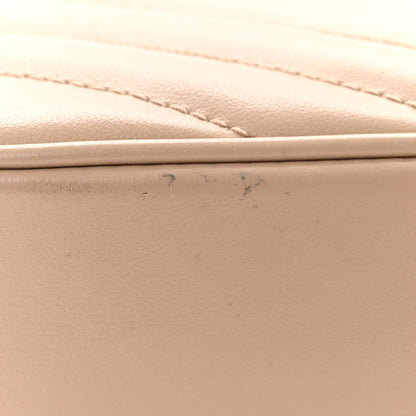 Saint Laurent Calfskin Matelasse Monogram Lou Camera Bag Dark Beige 11 of 16