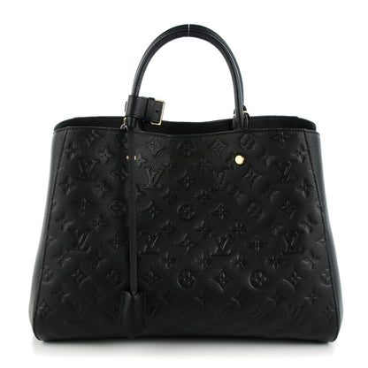 Louis Vuitton Empreinte Montaigne GM Black 1 of 8