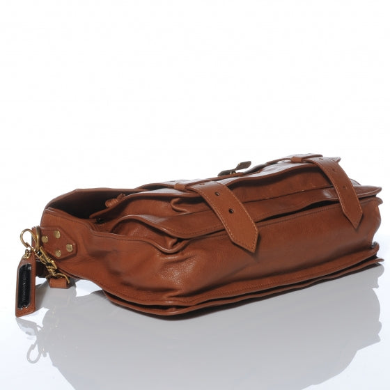 Proenza Schouler Lambskin PS1 Medium Satchel Saddle 4 of 8