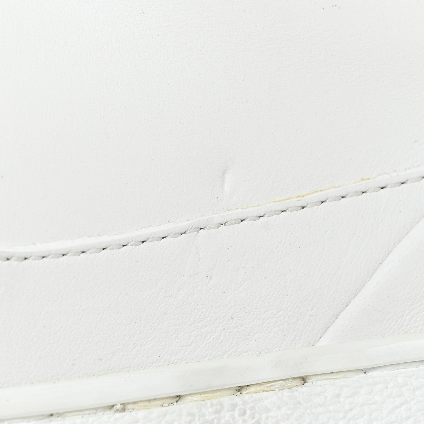 Calfskin Front Row Sneaker 38 White