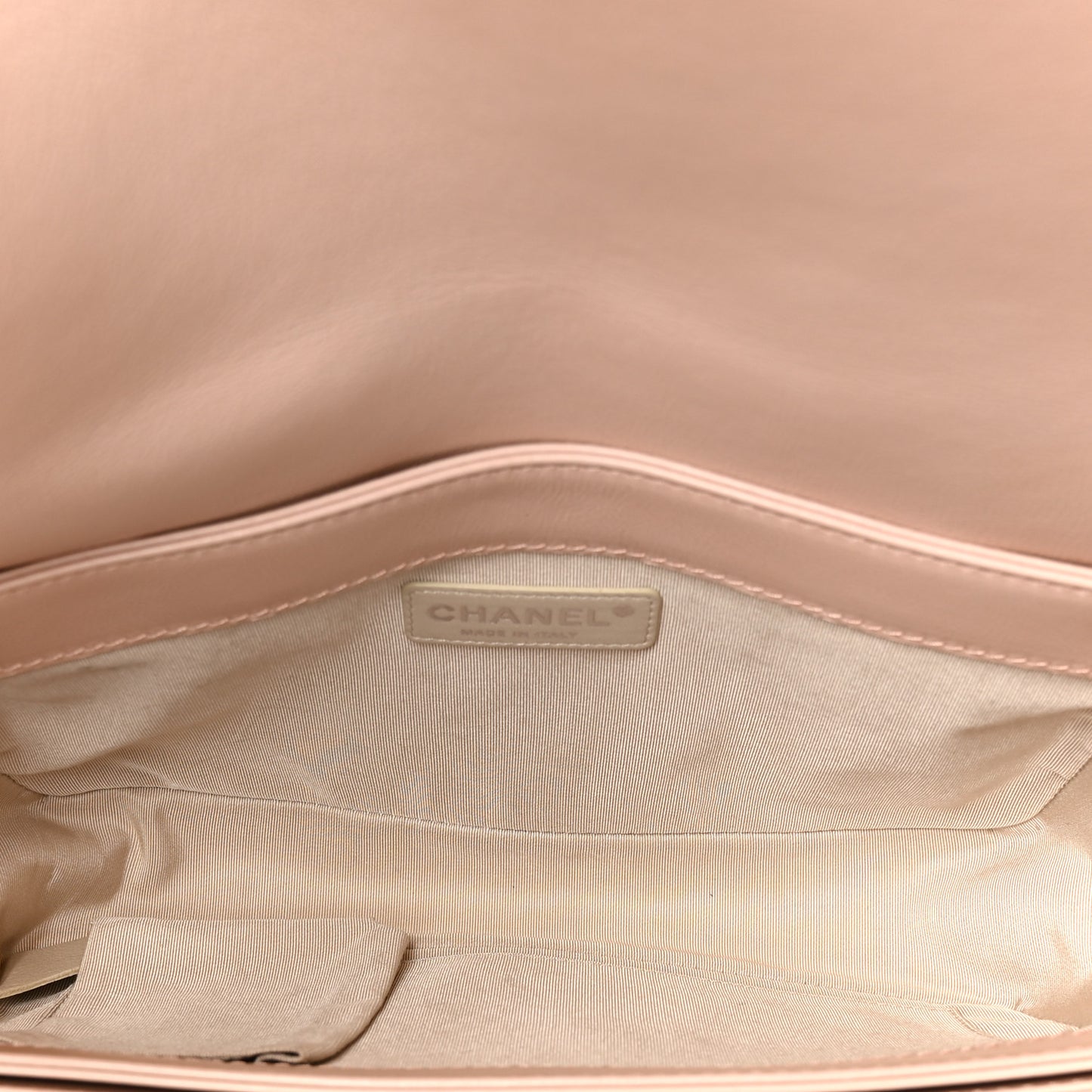 Calfskin New Medium Boy Reverso Flap Light Pink