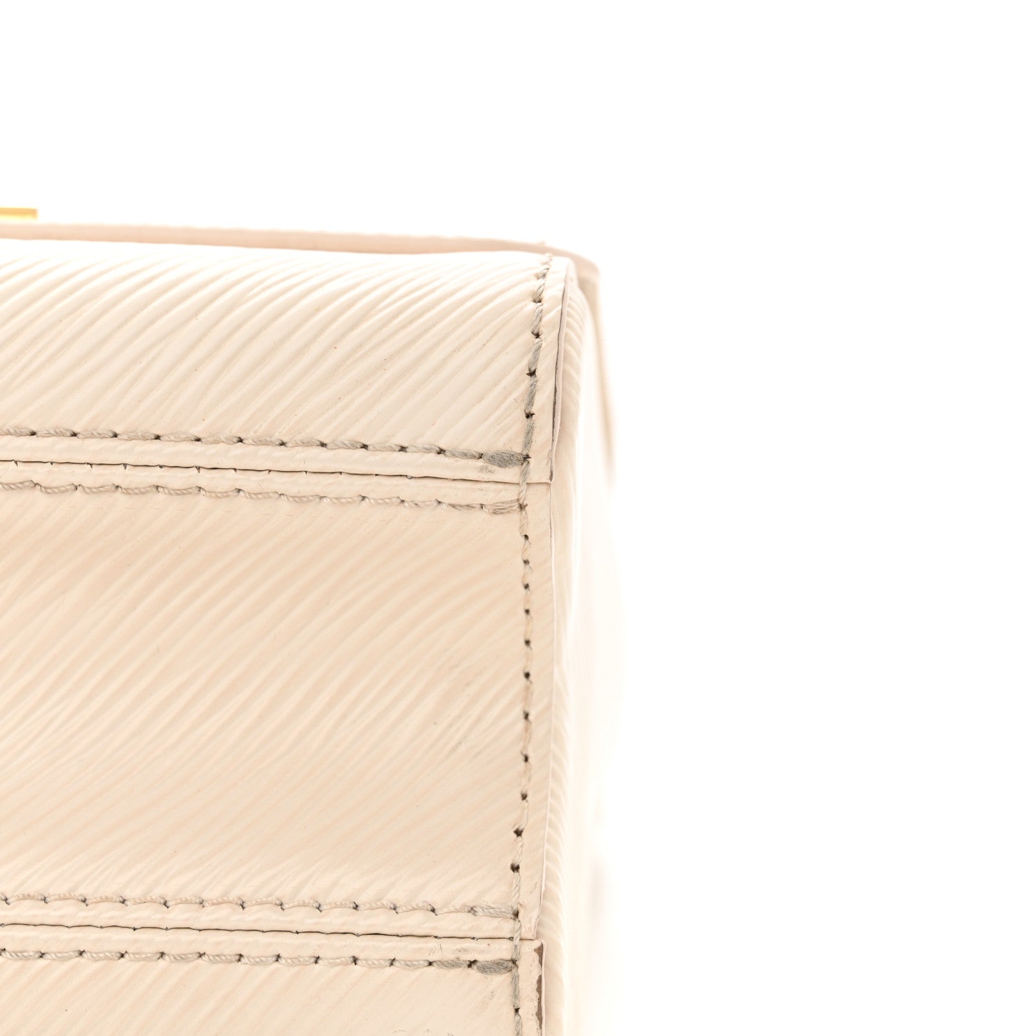 Louis Vuitton Epi Twist Braided Chain Shoulder Bag PM Quartz White 16 of 17