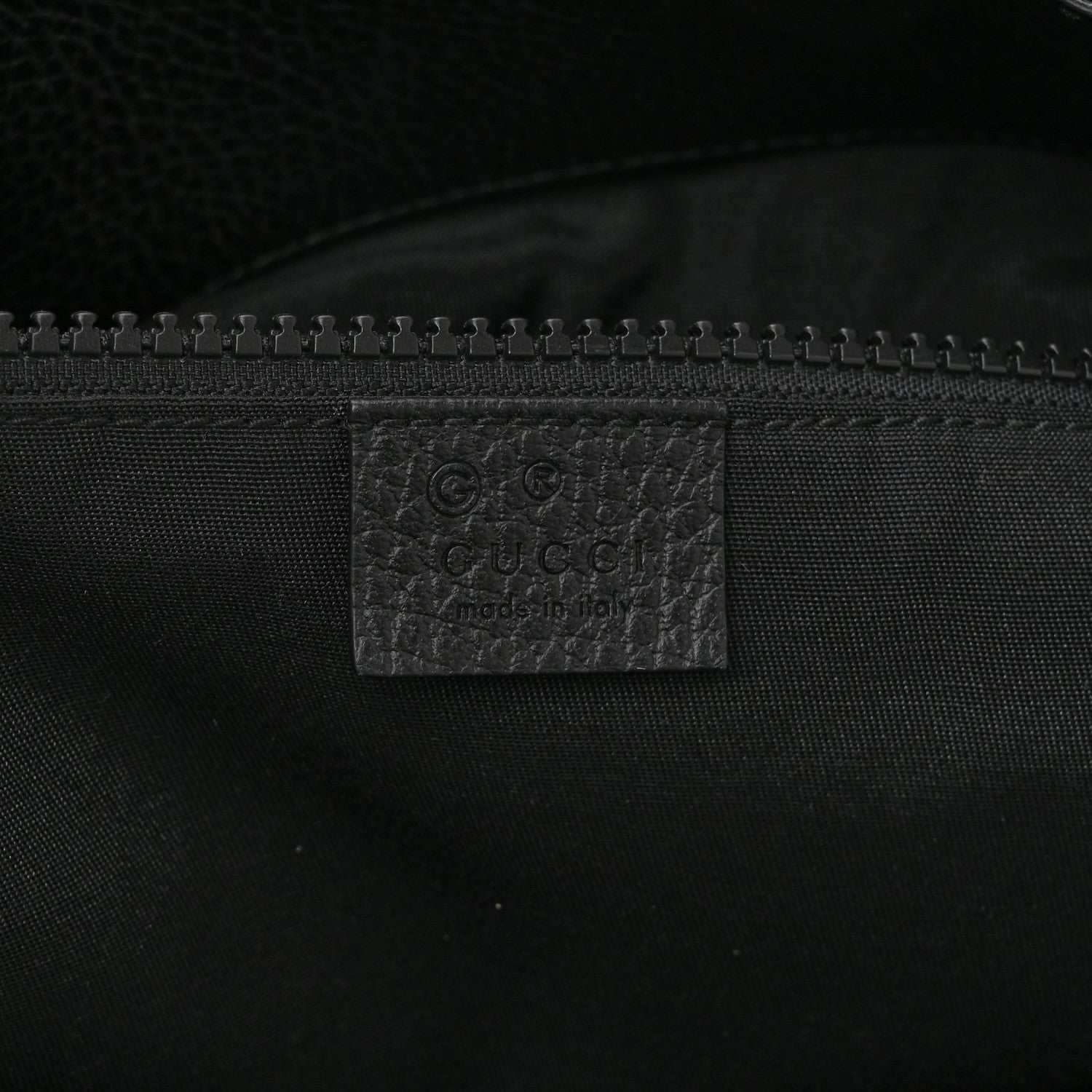 Gucci Nylon Monogram Vertical Tote Black 6 of 11