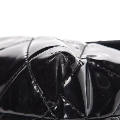 Chanel Vinyl Quilted In the Business Flap Bag Black 12 of 17